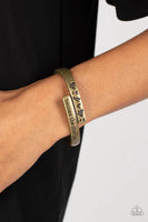 Paparazzi WINGS of Change - Brass Bracelet