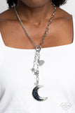 Paparazzi Once in a Blue Moon - Multi Necklace