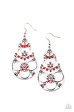 Paparazzi Garden Melody - Red - Veronica's Jewelry Paradise, LLC