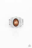 Paparazzi Glittering Go-Getter - Brown - Veronica's Jewelry Paradise, LLC