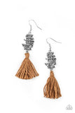 Paparazzi Tiki Tassel - Brown - Veronica's Jewelry Paradise, LLC