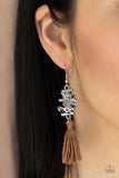 Paparazzi Tiki Tassel - Brown - Veronica's Jewelry Paradise, LLC