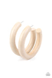 Paparazzi I WOOD Walk 500 Miles - White - Veronica's Jewelry Paradise, LLC