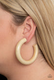 Paparazzi I WOOD Walk 500 Miles - White - Veronica's Jewelry Paradise, LLC