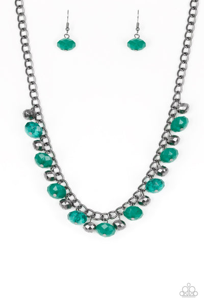 Paparazzi Runway Rebel - Green - Veronica's Jewelry Paradise, LLC