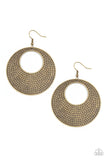 Paparazzi Dotted Delicacy - Brass - Veronica's Jewelry Paradise, LLC