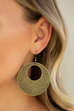 Paparazzi Dotted Delicacy - Brass - Veronica's Jewelry Paradise, LLC