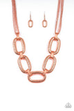 Paparazzi Take Charge-copper - Veronica's Jewelry Paradise, LLC