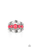 Paparazzi Show-Stopping Chevron - Pink - Veronica's Jewelry Paradise, LLC