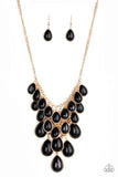 Paparazzi Shop Til You TEARDROP - Black - Veronica's Jewelry Paradise, LLC