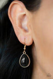 Paparazzi Shop Til You TEARDROP - Black - Veronica's Jewelry Paradise, LLC