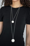 Paparazzi Desert Medallions - White - Veronica's Jewelry Paradise, LLC