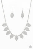 Paparazzi Leafy Lagoon - Silver - Veronica's Jewelry Paradise, LLC