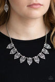 Paparazzi Leafy Lagoon - Silver - Veronica's Jewelry Paradise, LLC