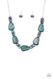 Paparazzi Prehistoric Fashionista - Blue - Veronica's Jewelry Paradise, LLC