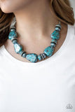 Paparazzi Prehistoric Fashionista - Blue - Veronica's Jewelry Paradise, LLC