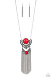 Paparazzi Spirit Trek - Red - Veronica's Jewelry Paradise, LLC