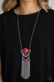 Paparazzi Spirit Trek - Red - Veronica's Jewelry Paradise, LLC