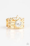 Paparazzi Top Dollar Bling - Gold - Veronica's Jewelry Paradise, LLC