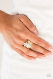 Paparazzi Top Dollar Bling - Gold - Veronica's Jewelry Paradise, LLC