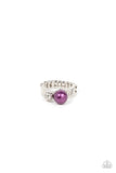 Paparazzi A-List Applique - Purple