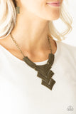 Paparazzi Fiercely PHARAOH - Brass - Veronica's Jewelry Paradise, LLC
