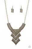 Paparazzi Fiercely PHARAOH - Brass - Veronica's Jewelry Paradise, LLC
