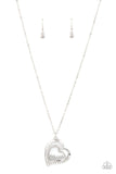Paparazzi A Mothers Heart - White - Veronica's Jewelry Paradise, LLC