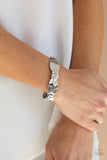 Paparazzi Absolutely Applique - Silver - Veronica's Jewelry Paradise, LLC