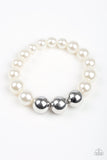 Paparazzi All Dressed UPTOWN - White - Veronica's Jewelry Paradise, LLC
