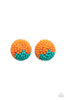 Paparazzi As Happy As Can BEAD - Orange - Veronica's Jewelry Paradise, LLC