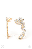 Paparazzi Astronomical Allure - Gold Earcrawlers Earrings