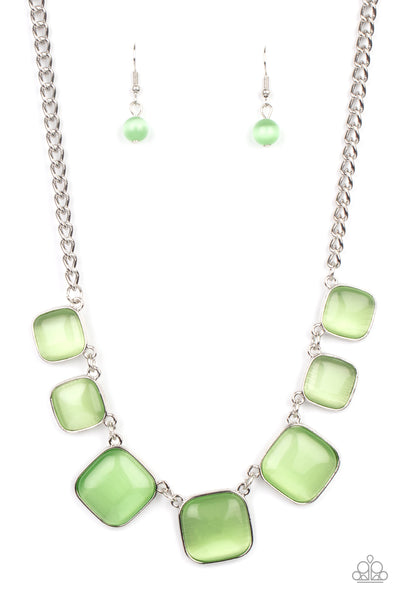 Paparazzi Aura Allure - Green - Veronica's Jewelry Paradise, LLC