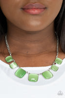 Paparazzi Aura Allure - Green - Veronica's Jewelry Paradise, LLC