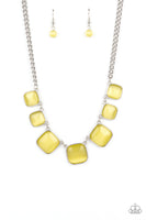 Paparazzi Aura Allure - Yellow - Veronica's Jewelry Paradise, LLC