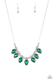 Paparazzi Crown Jewel Couture - Green - Veronica's Jewelry Paradise, LLC
