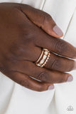 Paparazzi Backstage Sparkle - Rose Gold - Veronica's Jewelry Paradise, LLC