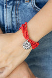 Paparazzi Badlands Botany - Red - Veronica's Jewelry Paradise, LLC