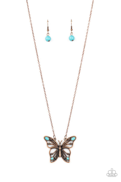 Paparazzi Badlands Butterfly - Copper