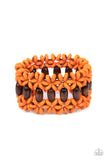 Paparazzi Bali Beach Retreat - Orange - Veronica's Jewelry Paradise, LLC