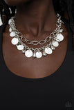Paparazzi Beachfront Fabulous - White - Veronica's Jewelry Paradise, LLC