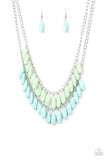 Paparazzi BEADED BOARDWALK - Blue - Veronica's Jewelry Paradise, LLC