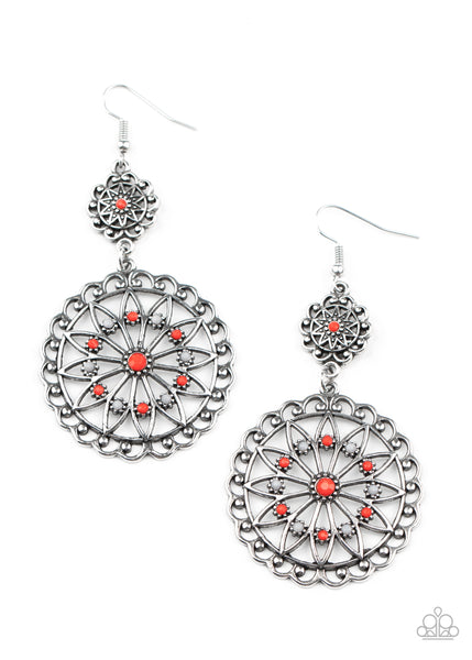 Paparazzi Beaded Brilliance- Red - Veronica's Jewelry Paradise, LLC