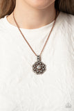 Paparazzi Bewitching Brilliance - Copper Necklace