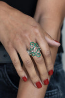 Paparazzi Billowing Beauty - Green - Veronica's Jewelry Paradise, LLC