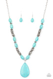 Paparazzi Blazing Saddles - Blue - Veronica's Jewelry Paradise, LLC