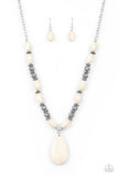 Paparazzi Blazing Saddles - White - Veronica's Jewelry Paradise, LLC