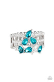 Paparazzi Blink Back TIERS -Blue - Veronica's Jewelry Paradise, LLC