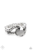 Paparazzi Blockbuster Boom - Silver - Veronica's Jewelry Paradise, LLC