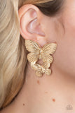 Paparazzi Blushing Butterflies - Gold - Veronica's Jewelry Paradise, LLC